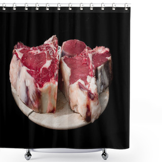 Personality  Florentine Steak Ready For Grill Shower Curtains