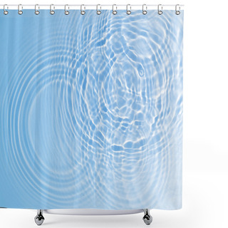 Personality  Fresh Water Background Shower Curtains