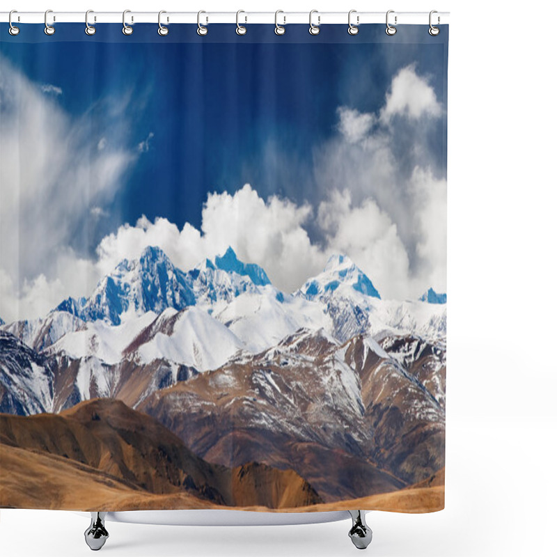 Personality  Himalayan Mountains Shower Curtains