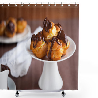 Personality  Profiteroles Shower Curtains