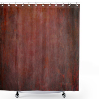 Personality  Grungy Red Canvas Background Or Texture  Shower Curtains