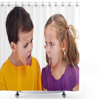 Personality  Bad Behavior Shower Curtains