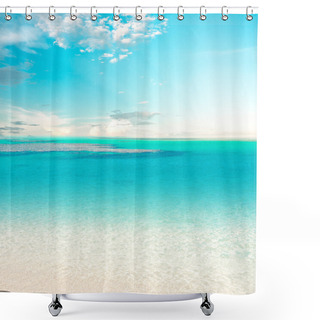 Personality  Turquoise Water Shower Curtains