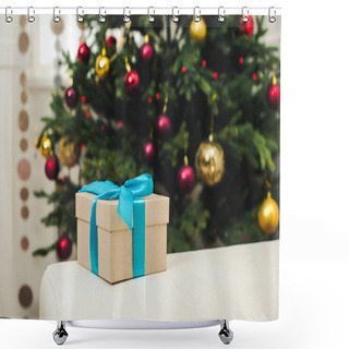Personality  Christmas Gift Shower Curtains
