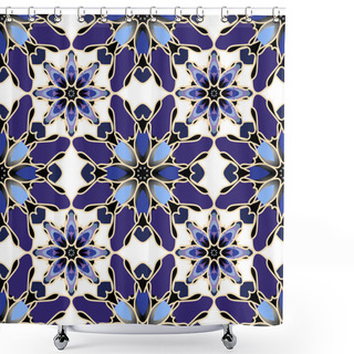Personality  Mosaic Pattern Shower Curtains