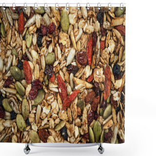 Personality  Homemade Granola Shower Curtains