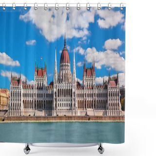 Personality  Hungarian Parliament In Budapest, Hungary Shower Curtains