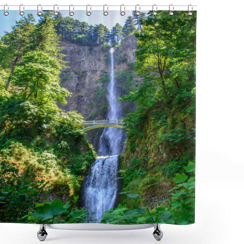Personality  Great Multnomah Falls, Portland, Oregon USA Shower Curtains