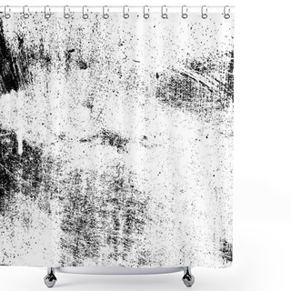 Personality  Overla Grunge Texture Shower Curtains