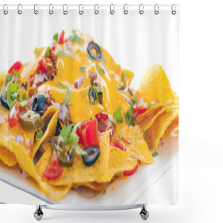 Personality  Nachos Shower Curtains
