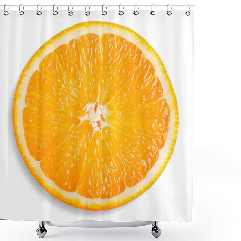 Personality  Slice of orange shower curtains