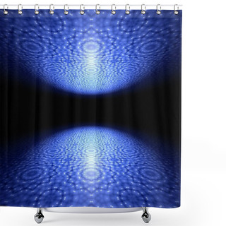 Personality  Floor And Ceiling Made Of Stars Sky Texture Background Shower Curtains
