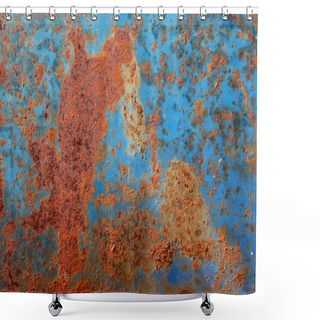 Personality  Rust Background Shower Curtains