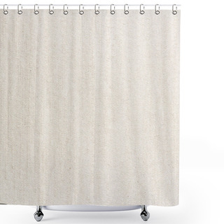 Personality  Seamless Linen Canvas Shower Curtains