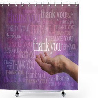 Personality  Giving Thanks Shower Curtains