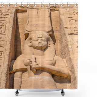 Personality  The Great Temple Of Abu Simbel, Egypt Shower Curtains