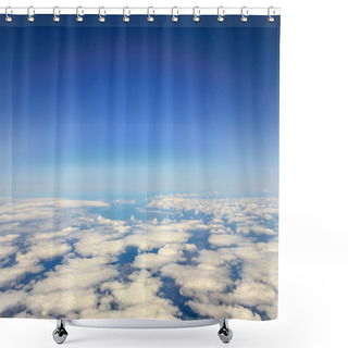 Personality  Aerial View Of City  Shower Curtains