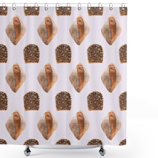 Personality  Bread   Shower Curtains