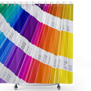 Personality  Pantone Shower Curtains