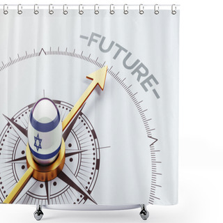 Personality  Israel Future Concept Shower Curtains