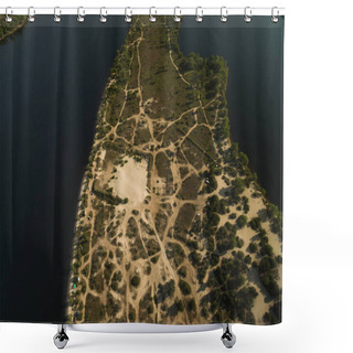 Personality  Island Shower Curtains