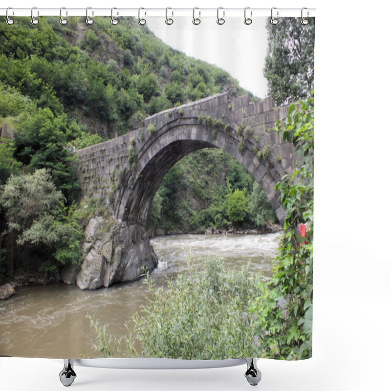 Personality  Tamara's Bridge, Alaverdi Shower Curtains