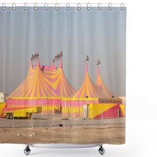 Personality  Circus Tents In Abu Dhabi, United Arab Emirates Shower Curtains