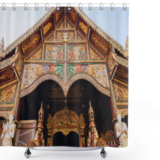 Personality  Asia Shower Curtains