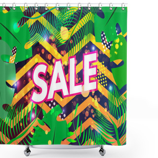 Personality  Tropical Hawaiian Exotic Shower Curtains