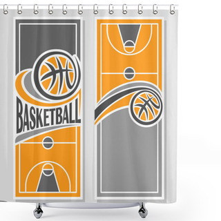 Personality  Images For Text On The Subject Of Basketball Shower Curtains