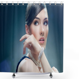 Personality  Vintage Style Shower Curtains