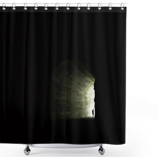 Personality  Tunnel Shower Curtains