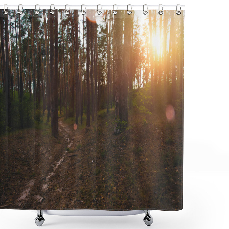 Personality  Forest shower curtains