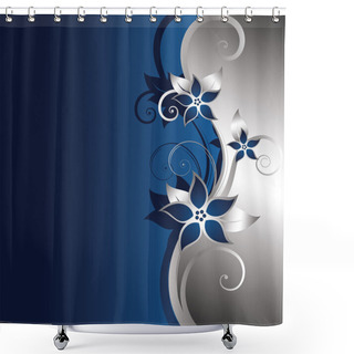 Personality  Floral Background Shower Curtains