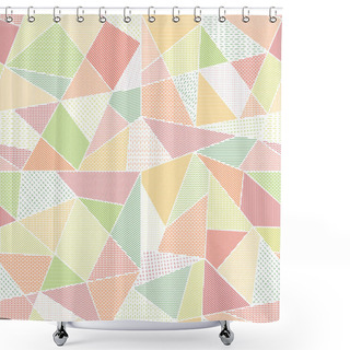 Personality  Geometric Seamless Texture Shower Curtains