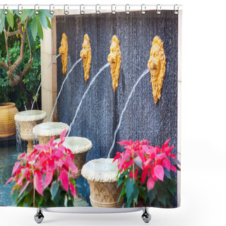 Personality  Ornamental Garden Shower Curtains