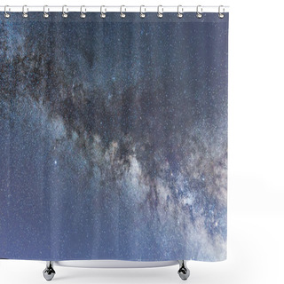 Personality  Milky Way Galaxy Beautiful Night Sky Shower Curtains