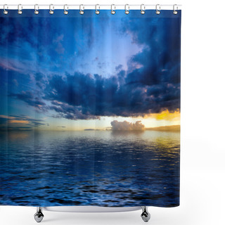 Personality  Dramatic Landscape Shower Curtains