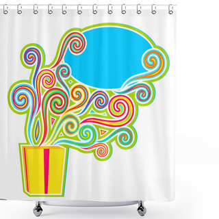 Personality  Colorful Gift Box Shower Curtains