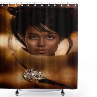 Personality  Egyptian Beauty Shower Curtains