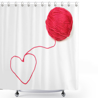 Personality  Wool Yarn Shower Curtains