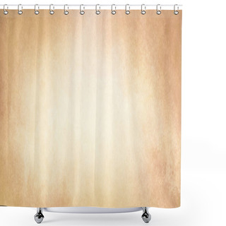 Personality  Old Brown And White Background In A Distressed Paper Texture Illustration With Vintage Grunge Shower Curtains