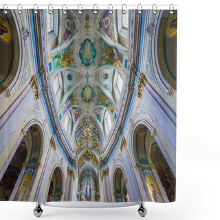 Personality  Church In Ternopil Shower Curtains