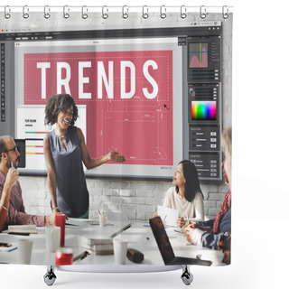 Personality  Business Meeting With Trends Shower Curtains