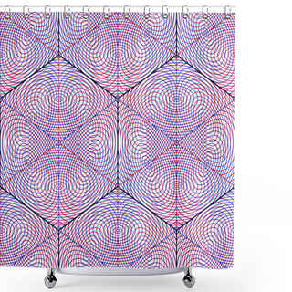 Personality   Symmetric Seamless Pattern  Shower Curtains