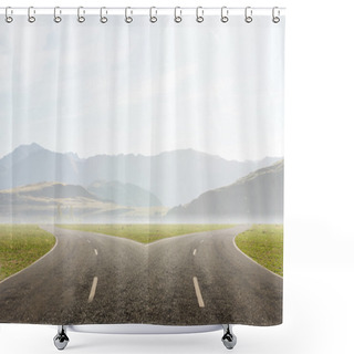Personality  Choose Correct Way Shower Curtains