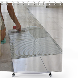 Personality  Tiler 0591 Shower Curtains