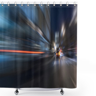 Personality  Night Acceleration Speed Motion  Shower Curtains