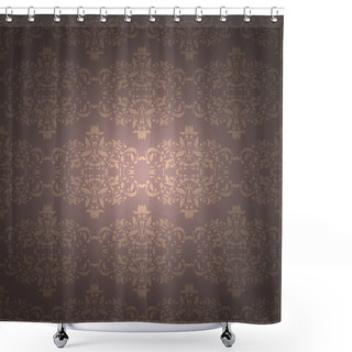 Personality  Baroque Wallpaper. Shower Curtains