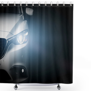 Personality  Modern Luxury Car Close-up Shower Curtains